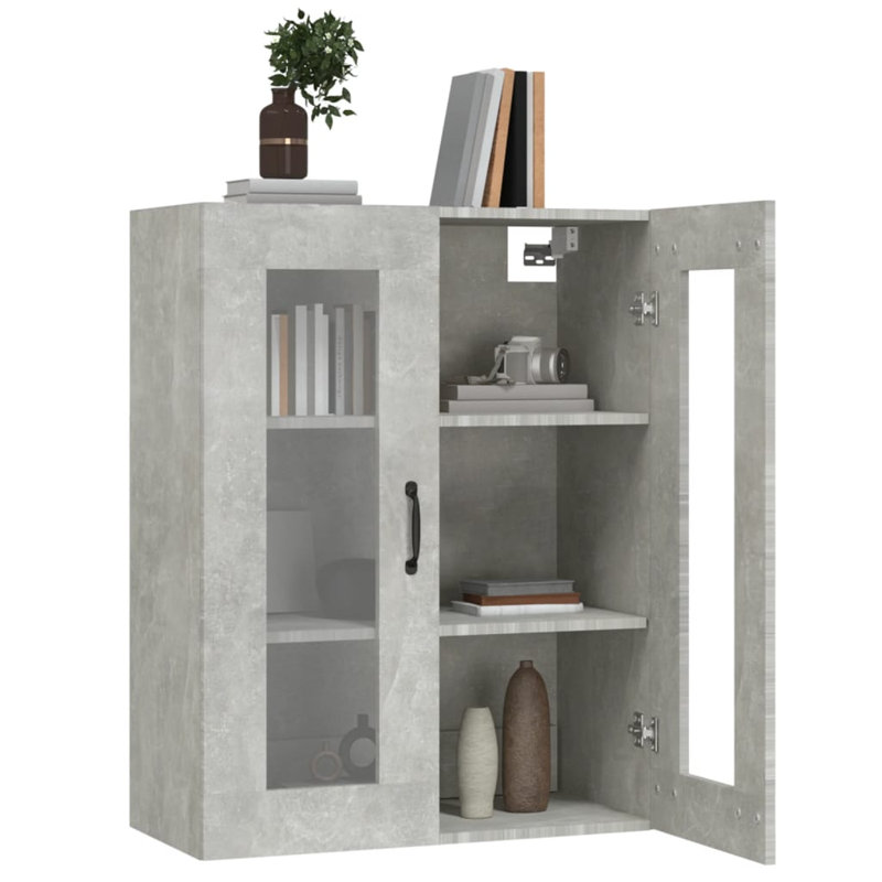Joffrey 69.5 cm W Dining Hutch, Concrete Grey