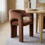 Ensemble de table de salle à manger extensible en placage de bois de 72" à 104" avec 6 fauteuils en velours-363118398