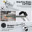 Over Stove Wall Mount Pot Filler,with Stretchable Double Joint Swing Arm-106589952