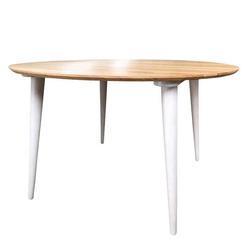 Round Solid Wood Dining Table