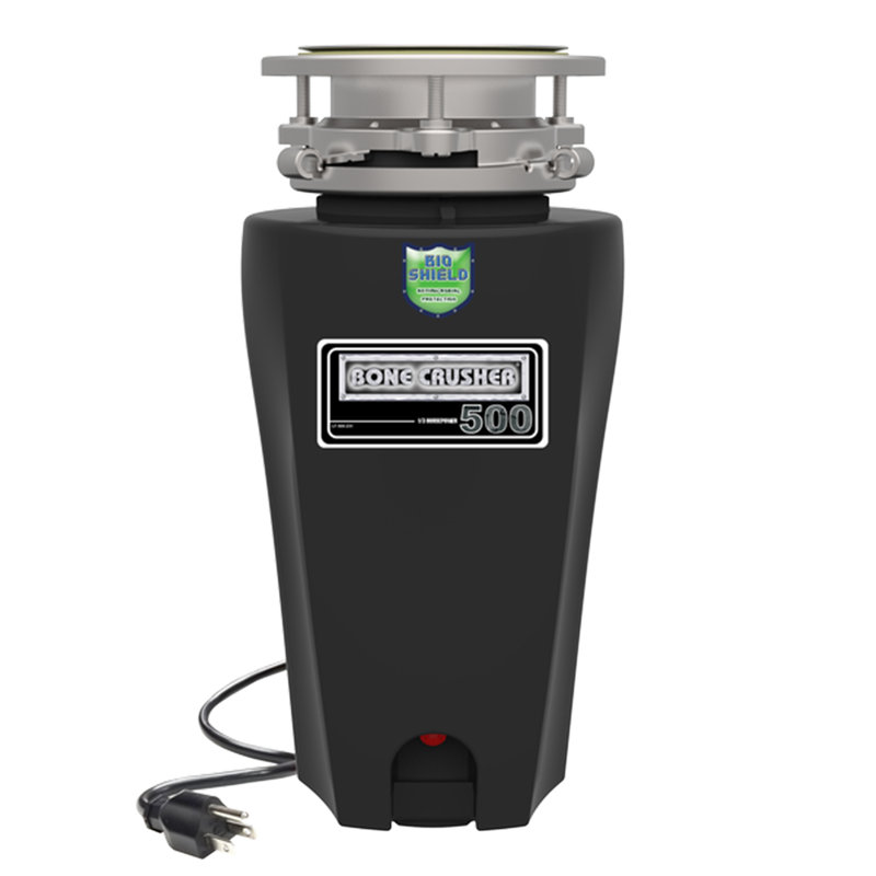 Bonecrusher 1/3 HP Builder Garbage Disposal with Power Cord
