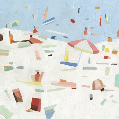 «Summer Confetti IV» par Emma Scarvey, peinture sur toile