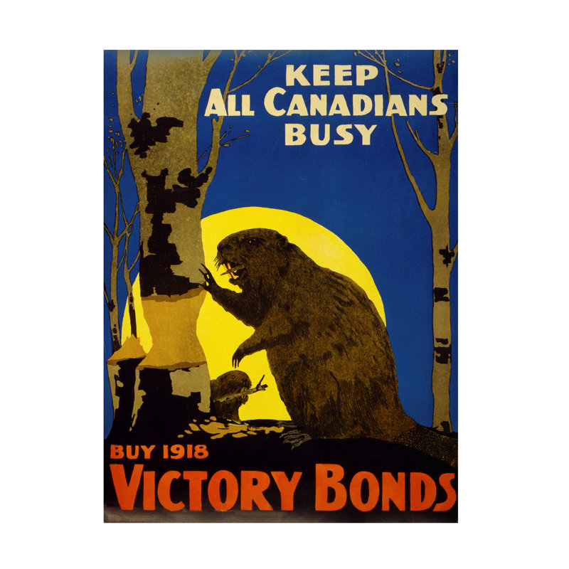 «Keep All Canadian Busy», collection Victory, H 24 po x l 18 po x P 2 po