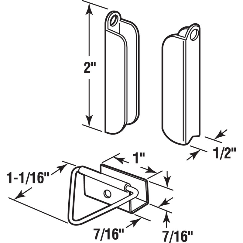 Loquet pour cintres de rangement Prime-Line