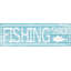 Reproduction d’art textuel sur bois, "vintage Fishing Shack"-22379052