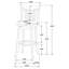 Chaise de bar en bois Decker