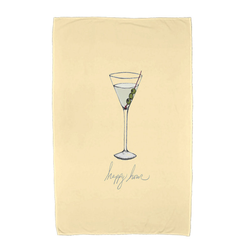 Serviette de plage Josefien, Jaune
