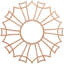 Médaillon de plafond en bois Augustus-63412094-63412116