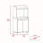 Versatile Kitchen Cart Totti with Abundant Storage and Mobility