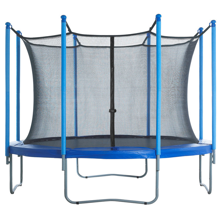 Trampoline Replacement Enclosure Surround Safety Inside Net for 10ft Frame using 8 Straight Poles