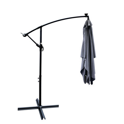 26 Solar Powered Led Lights 2X3m Patio Umbrella - Waterproof, For Garden Deck Backyard Pool Rectangle With Solar-Powered Shade