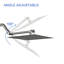 Rain Shower Head With Shower Arm  (10 Inch Square)