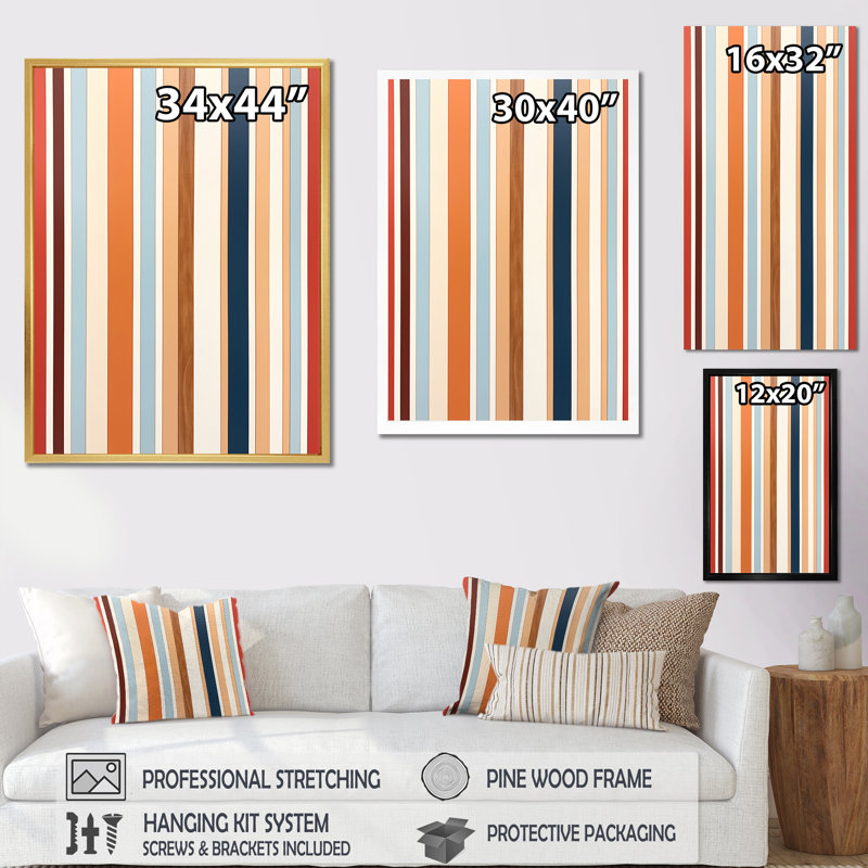 Élégance verticale Minimal Retrovisions I, Cadre simple blanc, H 32 po x l 16 po x P 1 po