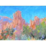 Mountain Time Print by Dina Gardner
