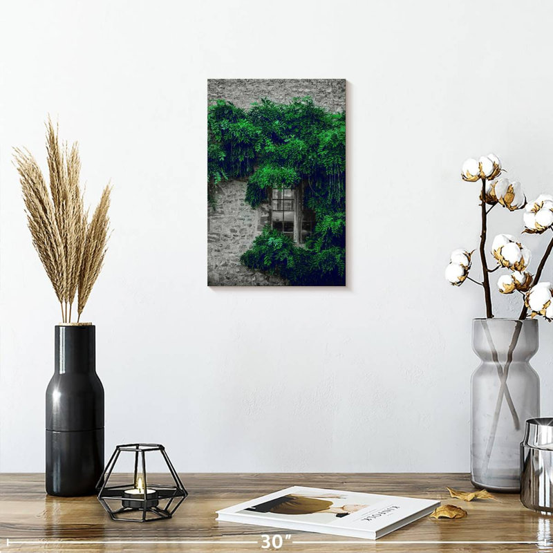 Lilie Botanical Window, 12" H x 8" W