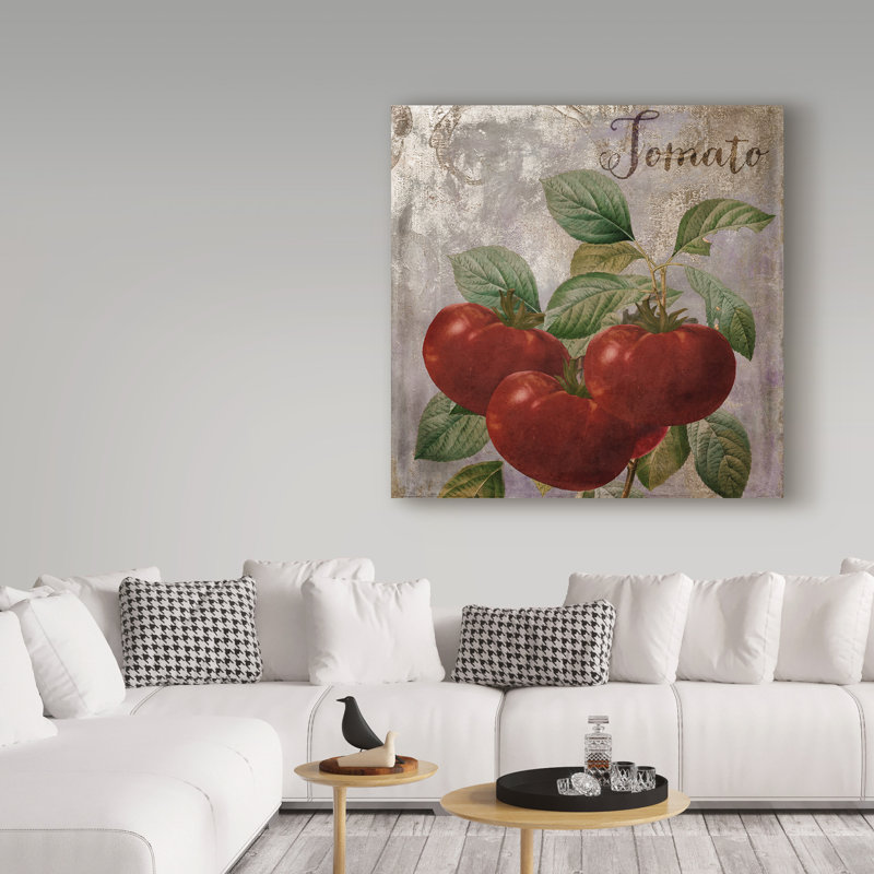 Reproduction d’art graphique sur toile tendue avec imprimé de fleurs dorées Jadaya, H 14 po x l 14 po