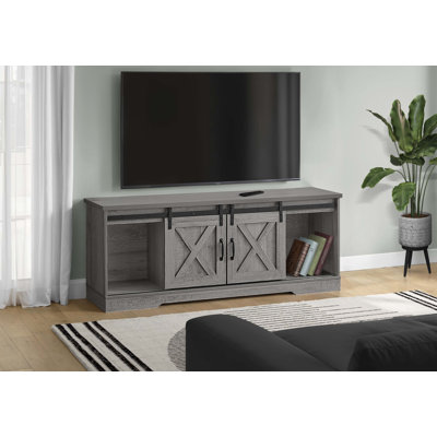 TV Stand, 60 Inch, Console, Media Entertainment Center, Storage Cabinet, Living Room, Bedroom Laminate, Transitional