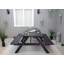 Olgrah 6 - Person Wood Patio Dining Set with Rectangular Table-88155622