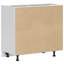 Takai Kitchen Base Cabinet "Lucca" Engineered Wood-1239854748