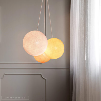 Creativecotton 3-Light Globe Pendant