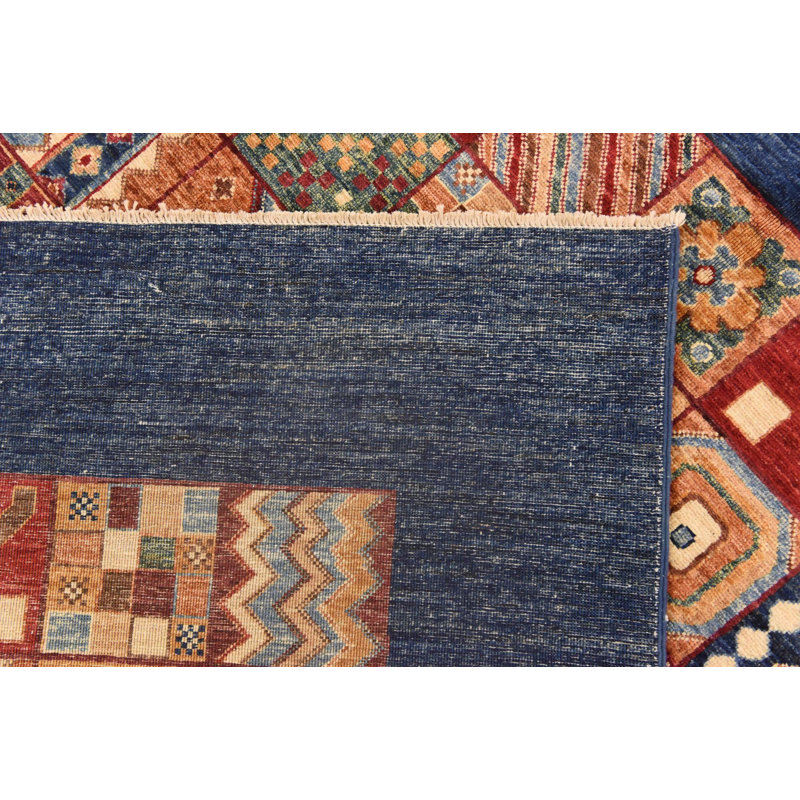 Tapis bleu Nitta