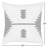 Jude Square Throw Pillow-1801048248