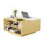 Table basse à plateau relevable avec rangement