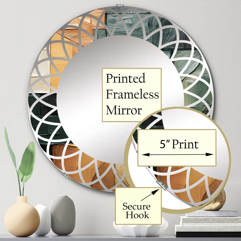 Miroir Sottile, 24 po x 24 po