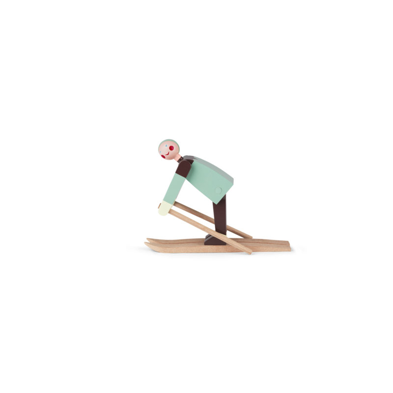 The Skier Boje Figurine
