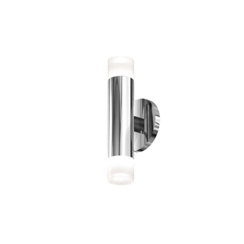 ALC™ 2 - Light LED Armed Sconce, 8.5" H x 4.5" W x 2" D, Satin Nickel
