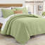 Ensemble de literie à couvre-lit à relief Linen-129507792-129507793