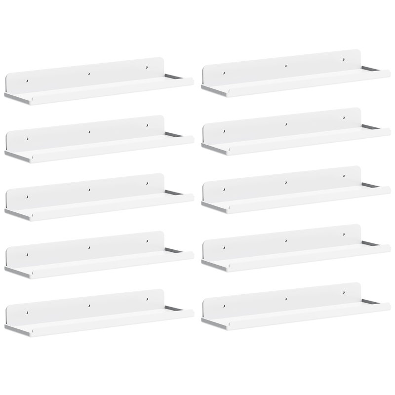 Ricari Plastic Wall Organizer with Wall Baskets