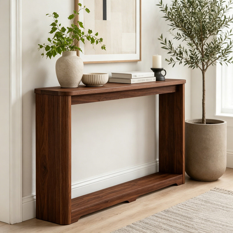 Console 70,1 po, Noyer