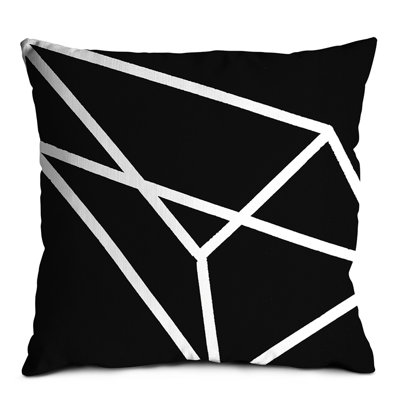 Sheehan Geometric 6 By Chalie MacRae Square Pillow Cover