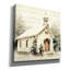  «Country Church At Christmas 2» par Nicole DeCamp, art mural sur toile, 12 po x 12 po-1617996604