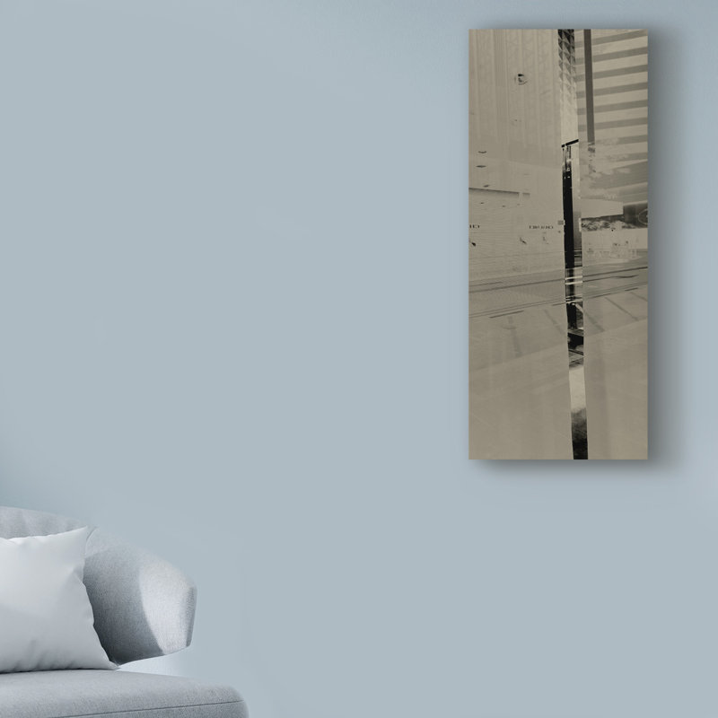 " City View II " by Tang Ling, 19" H x 8" W x 2" D