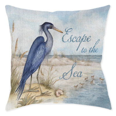 Coussin décoratif Heron Escape
