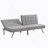 Gonnelli Armless Sofa, Modern Sofa, Accent Sofa-454450348