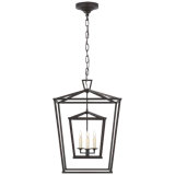 Chapman & Myers Darlana Medium Double Cage Lantern
