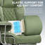 Inbox Zero Adjustable Reclining Ergonomic Faux Leather Swiveling PC & Racing Game Chair-956233379