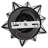Jobanny 7.68'' Moravian Star Semi Flush Mount