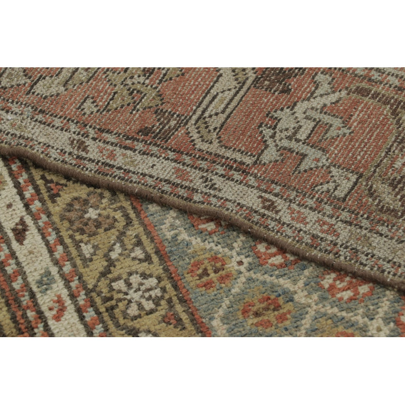 Antique One-of-a-Kind 3'7" X 4'9" Hand Knotted Area Rug