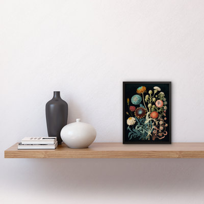 Vintage Botanical Ernst Haeckel Style Plant Study - Single Picture Frame Print