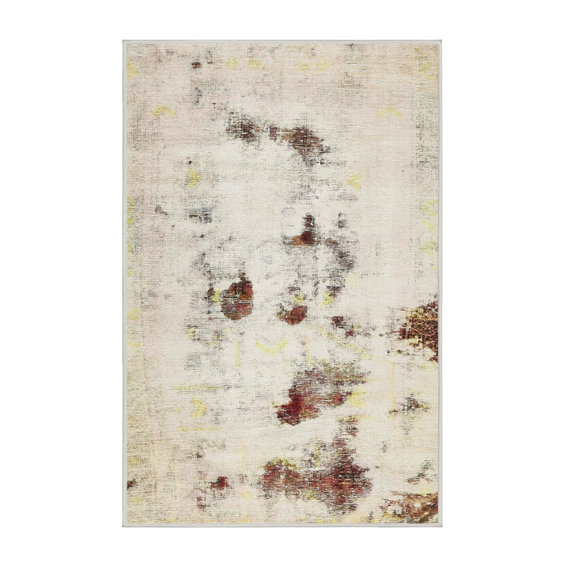 Abstract Indoor Rug, Rectangle 5' x 7'