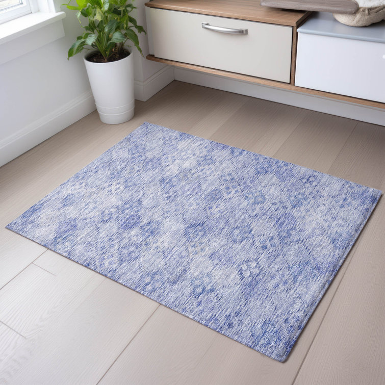Premium Machine Washable Jamil AMF1081 Geometric Rug