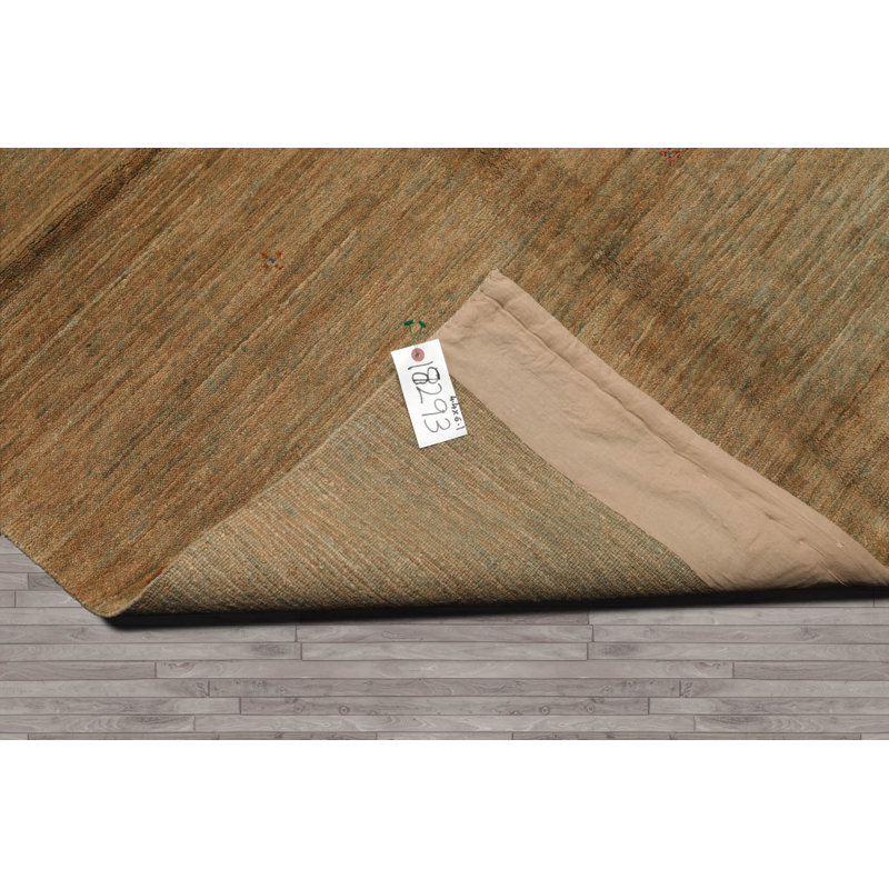 Siwar One-of-a-Kind 4'4" X 6'1" Wool Area Rug in Moss