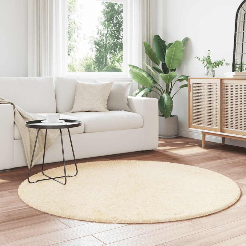 Solid Colour Area Rug, Round 160cm