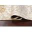Tapis oriental contemporain abstrait à motif végétal noué à la main 4 x 6