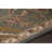 Bartz Authentic Hand-Tufted Handmade Slate Blue, Rust Red & Golden Tan Floral Palmette Wool Area Rug-24361176