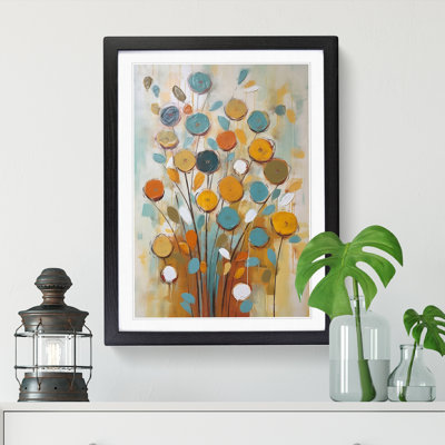 Mid Century Flowers Vol.7 - Single Picture Frame Print